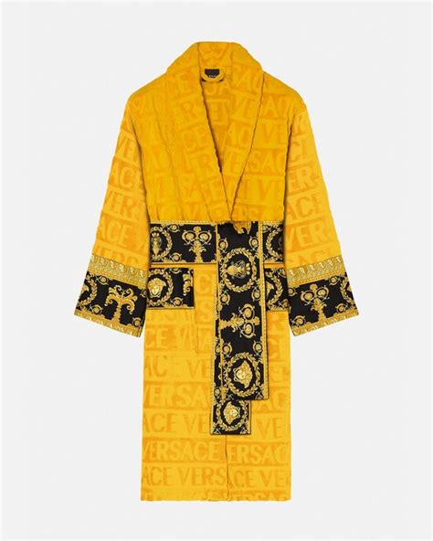 men versace robes|Versace men s bathrobes.